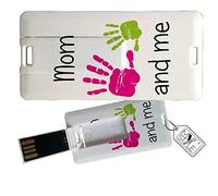 My Custom Style Pen Drive USB 3x6x0,03cm#Mamma Mom and Me#32Gb