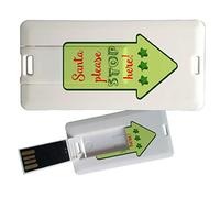 My Custom Style Pen Drive USB 3x6x0,03cm#Natale-Humor4#16Gb