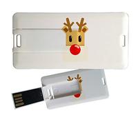 My Custom Style Pen Drive USB 3x6x0,03cm#Natale-TextureRenna#8Gb