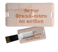 My Custom Style Pen Drive USB 3x6x0,03cm#Nonni-Grand-mère action#16Gb