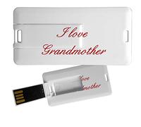 My Custom Style Pen Drive USB 3x6x0,03cm#Nonni-Love Grandmother#32Gb