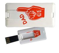 My Custom Style Pen Drive USB 3x6x0,03cm#Papà-Dad#1#4Gb