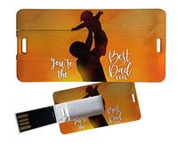 My Custom Style Pen Drive USB 3x6x0,03cm#Papà-EverDad2#16Gb