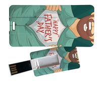 My Custom Style Pen Drive USB 3x6x0,03cm#Papà-HappyFather4#32Gb