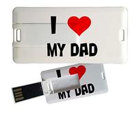 My Custom Style Pen Drive USB 3x6x0,03cm#Papà-LoveDad2#16Gb