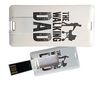 My Custom Style Pen Drive USB 3x6x0,03cm#Papà-WalkingDad#8Gb