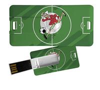 My Custom Style Pen Drive USB 3x6x0,03cm#Pinocchio-Calcio#4Gb