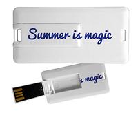 My Custom Style Pen Drive USB 3x6x0,03cm#Summer Time - Magic#16Gb