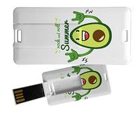 My Custom Style Pen Drive USB 3x6x0,03cm#Summer Time - Rock Avocado#4Gb