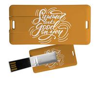 My Custom Style Pen Drive USB 3x6x0,03cm#Summer Time - Summer Good#32Gb