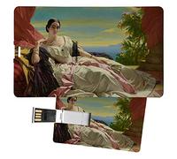 My Custom Style Pen Drive USB 8,3x5,2x0,03cm#arte-Principessa, Winterhalter#8Gb
