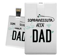 My Custom Style Pen Drive USB 8,3x5,2x0,03cm#Dad 1#8Gb