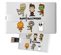 My Custom Style Pen Drive USB 8,3x5,2x0,03cm#Halloween-Happy#32Gb