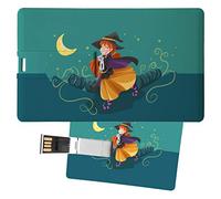 My Custom Style Pen Drive USB 8,3x5,2x0,03cm#Halloween-Strega#8Gb