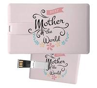 My Custom Style Pen Drive USB 8,3x5,2x0,03cm#Mamma - best mother#8Gb