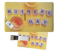 My Custom Style Pen Drive USB 8,3x5,2x0,03cm#Mamma Day2#16Gb