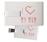 My Custom Style Pen Drive USB 8,3x5,2x0,03cm#Mamma LoveMum1#8Gb