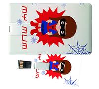 My Custom Style Pen Drive USB 8,3x5,2x0,03cm#Mamma SpiderMum#8Gb