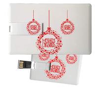 My Custom Style Pen Drive USB 8,3x5,2x0,03cm#Natale-MerryChristmas20#16Gb