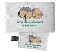 My Custom Style Pen Drive USB 8,3x5,2x0,03cm#Nonni-Best Grandparents#16Gb