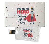 My Custom Style Pen Drive USB 8,3x5,2x0,03cm#Papà-HappyFather5#32Gb