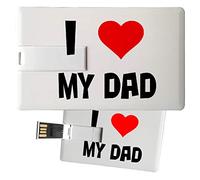 My Custom Style Pen Drive USB 8,3x5,2x0,03cm#Papà-LoveDad2#32Gb