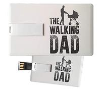 My Custom Style Pen Drive USB 8,3x5,2x0,03cm#Papà-WalkingDad#8Gb