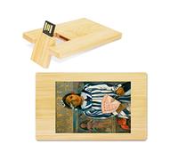 My Custom Style PenDrive USB legno card 8,9x5,4x1,3cm#arte-Tehamana, Gauguin#16Gb