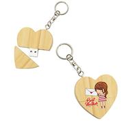My Custom Style PenDrive USB legno cuore 5x5,3x1cm#Mamma BestMother2#16Gb