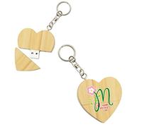 My Custom Style PenDrive USB legno cuore 5x5,3x1cm#Mamma HappyDay #16Gb