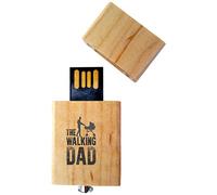 My Custom Style PenDrive USB legno4,5x2,5x0,8cm#Papà-WalkingDad#32Gb