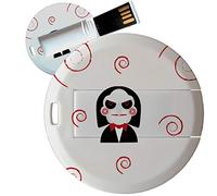 My Custom Style PenDrive USB tonda 4,3cm-0,3mm#Halloween - Maschera#32Gb