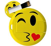 My Custom Style PenDrive USB tonda 4,3cm-0,3mm#Smile - Bacino#16Gb