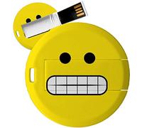 My Custom Style PenDrive USB tonda 4,3cm-0,3mm#Smile - Risatona#32Gb