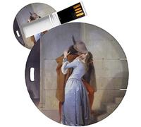 My Custom Style PenDrive USB tonda 4,3cm#arte-Il bacio, Hayez#32Gb 3.0