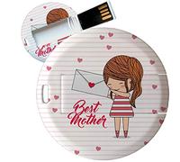 My Custom Style PenDrive USB tonda 4,3cm#Mamma BestMother2#32Gb