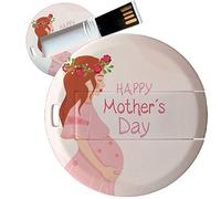 My Custom Style PenDrive USB tonda 4,3cm#Mamma HappyDay2#16Gb