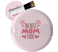 My Custom Style PenDrive USB tonda 4,3cm#Mamma - the best mom#16Gb