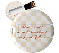 My Custom Style PenDrive USB tonda 4,3cm#Nonni-My Grandfather#16Gb