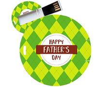 My Custom Style PenDrive USB tonda 4,3cm#Papà-HappyFather2#32Gb