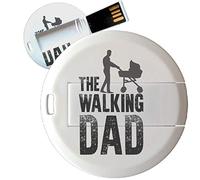 My Custom Style PenDrive USB tonda 4,3cm#Papà-WalkingDad#32Gb