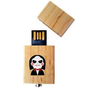 My Custom Style PenDriveUSB legno4,5x2,5x0,8cm#Halloween - Maschera#32Gb