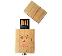 My Custom Style PenDriveUSB legno4,5x2,5x0,8cm#Natale-MerryChristmas18#16Gb