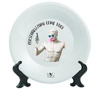 My Custom Style Piatto Decorativo in Ceramica Personalizzato 20cm