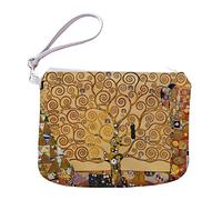 My Custom Style Pochette Grande Sartoriale in polioxford #Arte-Albero della Vita, Klimt# 31x21x7cm