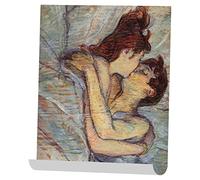 My Custom Style Poster Stampato su Carta Fotografica 200gr. #Arte-Bacio a Letto, Toulouse Lautrec#. 50x70cm