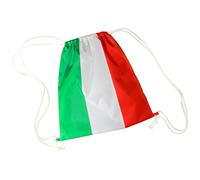 My Custom Style Sacco Borsa Zaino Artigianale Tricolore Italia 40x40