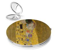 My Custom Style Specchietto Tondo 7,2cm#Arte-Il Bacio, Klimt# Full Print
