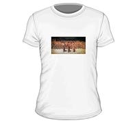 My Custom Style T-Shirt Bianca#Arte-Quarto Stato, Pellizza da Volpedo#100% Cotone 155g S