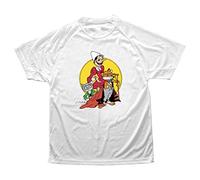 My Custom Style T-Shirt Bianca#Pinocchio-Gatto Volpe#Poliestere microforato L